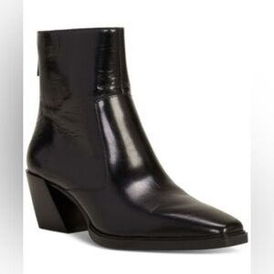 NEW VINCE CAMUTO Viltana Black Leather Bootie Size 9.5